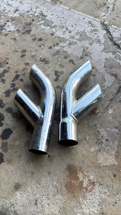 Stainless Steel exhaust pipes. New never used.