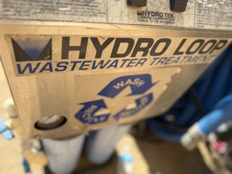 Hydro Tek Hydro Loop RZV10E1 Wastewater Recovery System w/ BE 20" Surface Cleaner & Accessories