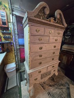 Antique Highboy Dresser
