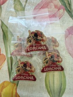 Disney Lorcana Mickey Mouse Pins