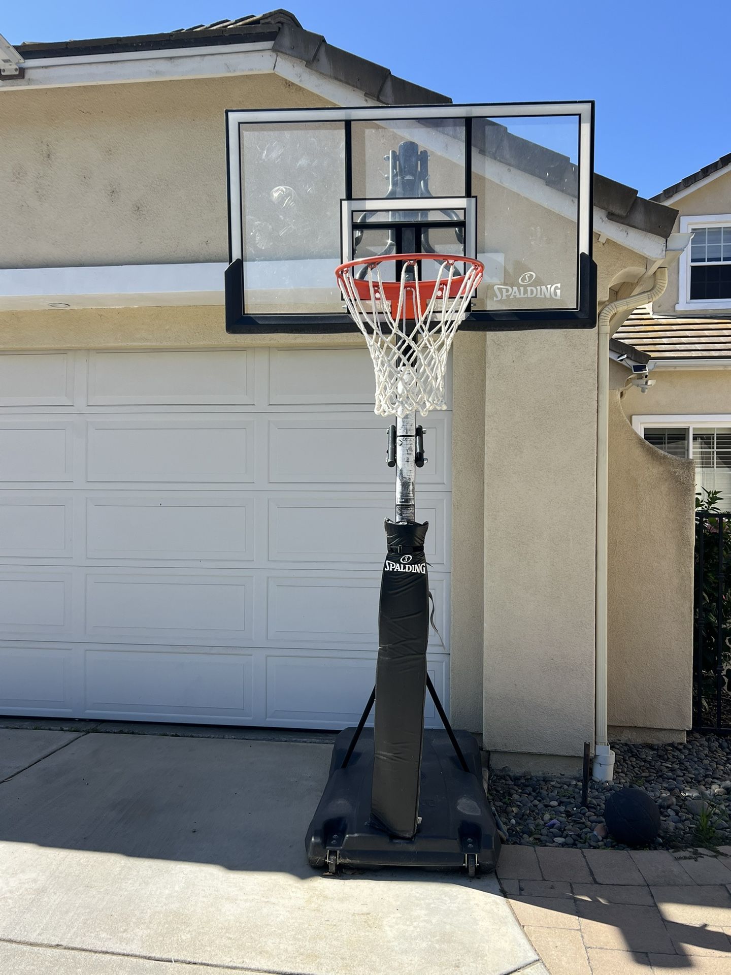 Adjustable Basketball Hoop.