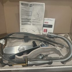 Delta Leland Single Handler Pull-Down Kitchen Faucet 9178 Stainless