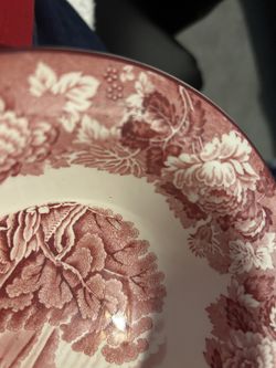 English Woods Antique Bowl Vintage