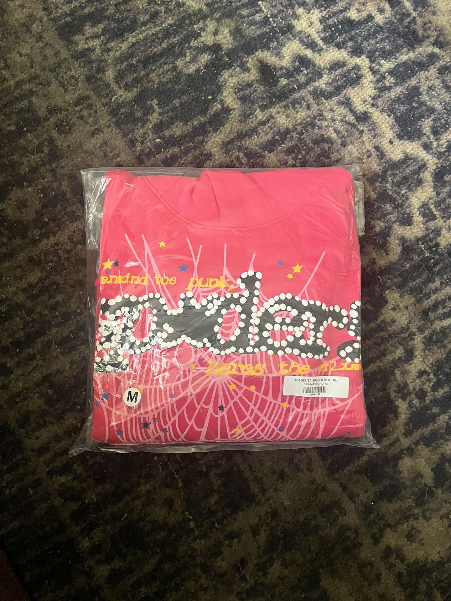 Spider hoodie X Pink 