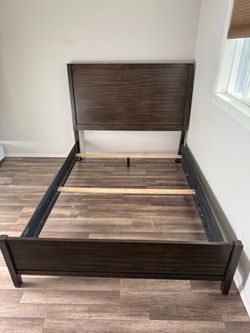 Mid Century Style Queen Size Bedframe