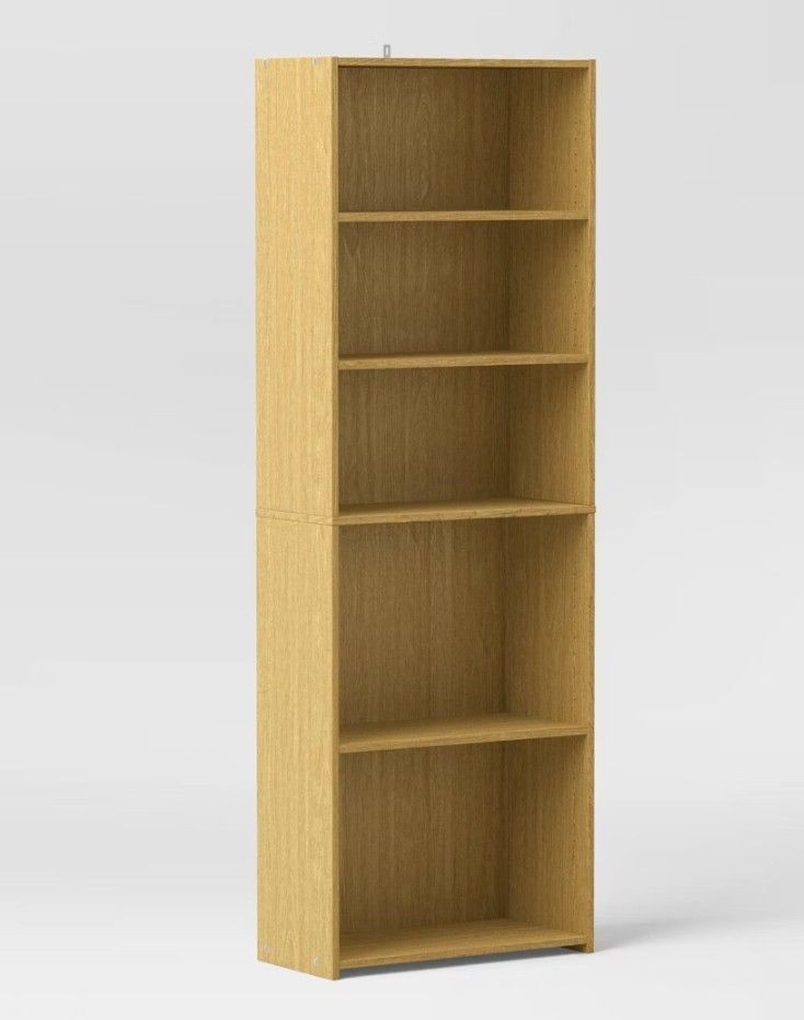 5 SHELF BOOKCASE - EXPRESSO