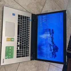 Toshiba L75 Silver Finish Laptop with 17.3” Screen