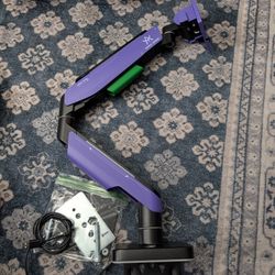 ARES WING Heavy Duty RGB Monitor Arm (For 49" Ultrawide