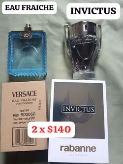 Invictus Eua de Toilette/  Versace Eau Fraiche