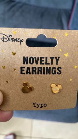 Typo Disney Novelty earrings New $4 only