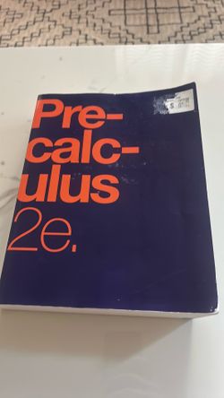 Pre-calculus 2e