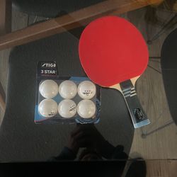 Stiga Force + 6 Stiga Balls.