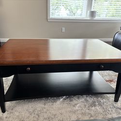 Coffee table and end table set