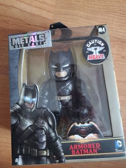 Armored batman metal figure