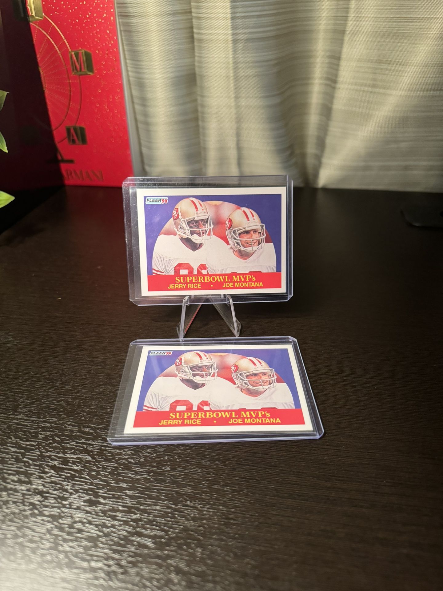 Jerry Rice and Joe Montana Super Bowl MVP’s x2