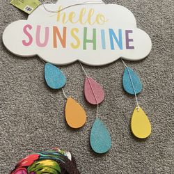 Sunshine Nursery Sign