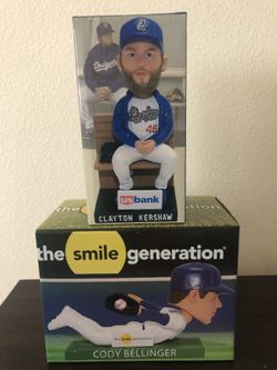 Kershaw bellinger quakes playoffs bobblehead