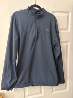 Travis Mathew Wanderlust Quarter Zip Size Large Navy Blue