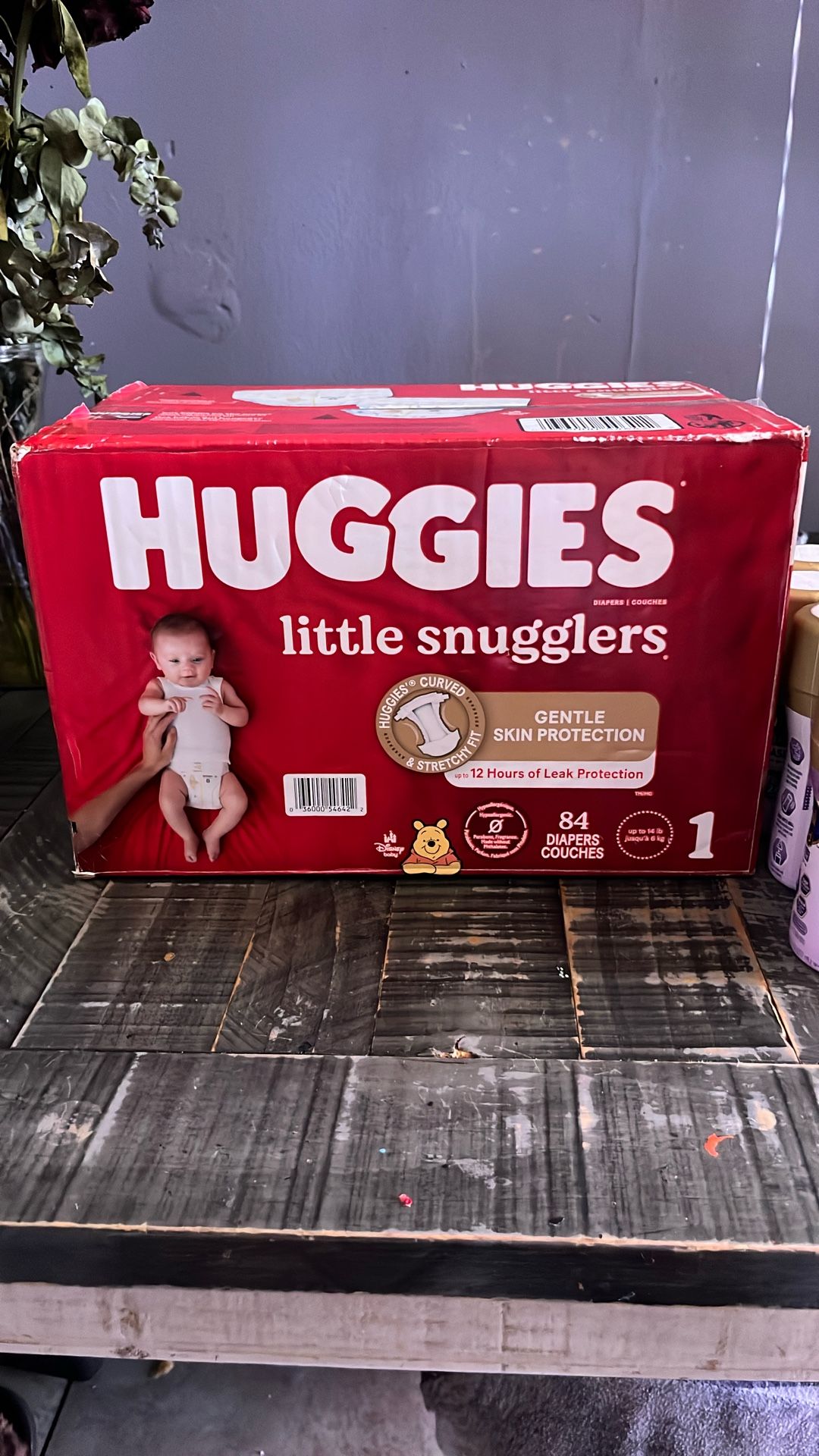 Huggies Little Snugglers Size 1 - 84 Count 