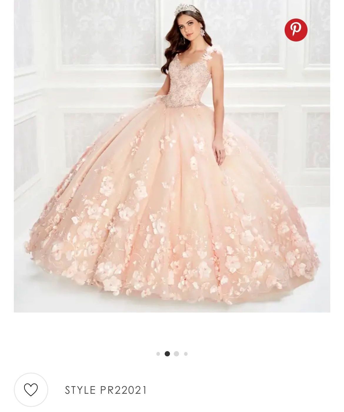 Beautiful QuinceaƱera XV - 15 Dress - S Size