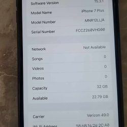 Apple Iphone 7 32gb Unlocked In Great Shape 