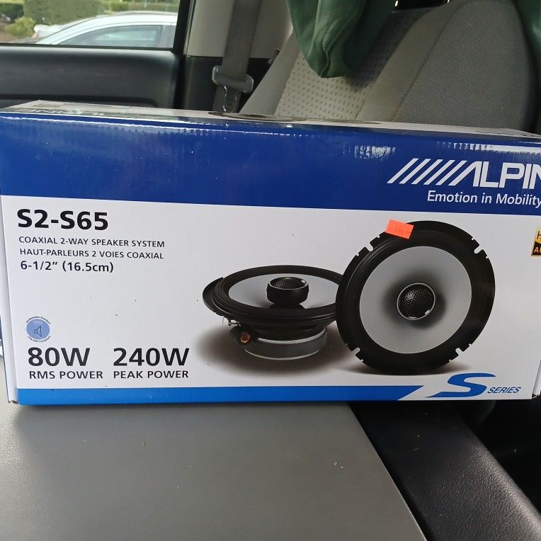 Alpine Speakers
