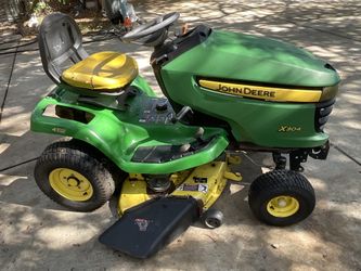 John Deere X304 Riding Lawn Mower 42" Deck – 4 Wheel Steer - $1,095