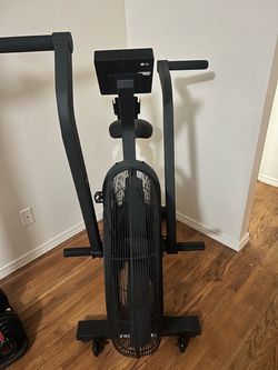 Black Air Bike Fan Exercise Bike