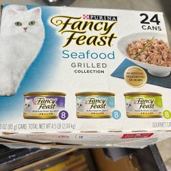 Putina Fancy Feast Seafood Grilled Collection Wet Cat Food - Pack of 24