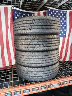 ✅ 245/70R17 FIRESTONE TRANSFORCE HT All Season Truck & SUV Highway All-Season 4 NICE USED TIRES LT245/70R17