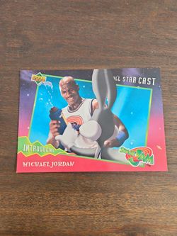 Upper Deck Michael Jordan Space Jam Jumbo Card 5x7