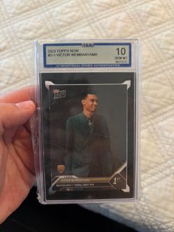Victor Wembanyama rookie Topps graded