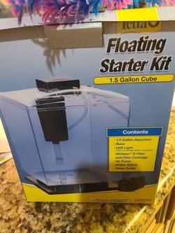 Aquarium 1.5 Gallon Whit Accessories Included