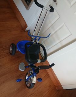 Toddler push tricycle