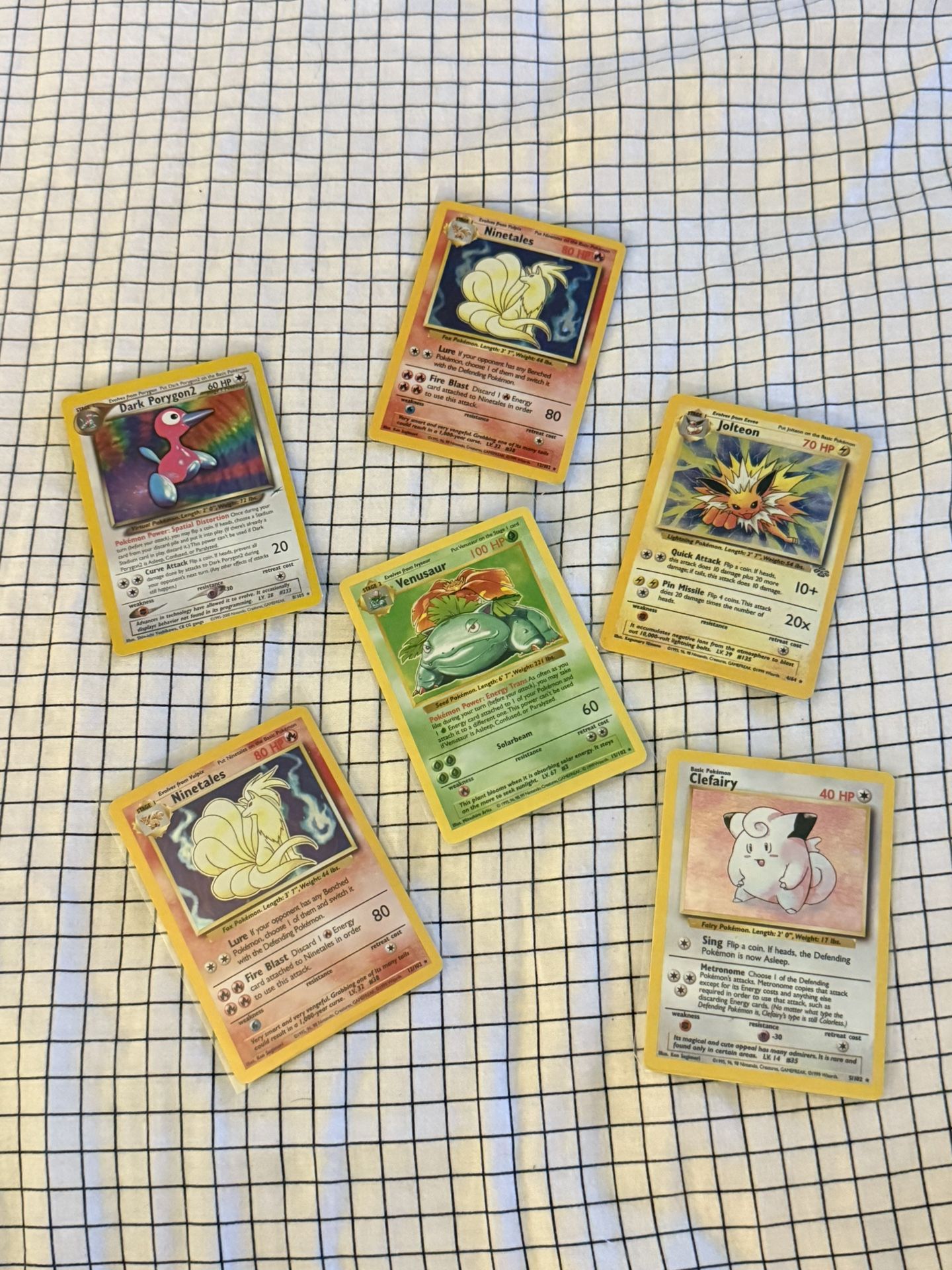 Vintage Pokemon Cards