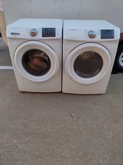 Washer and dryer set