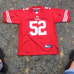 49er Youth Jersey Size 12-14 Nfl Reebok Stitch 