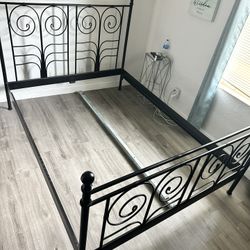 Bed Frame  Set  For Queen/full Bed 