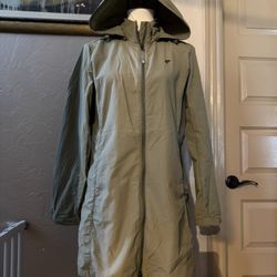 Windproof, Waterproof Ladies Raincoat Size, Medium