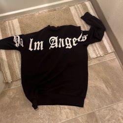 Palm Angels Men's Black Sweatshirt
