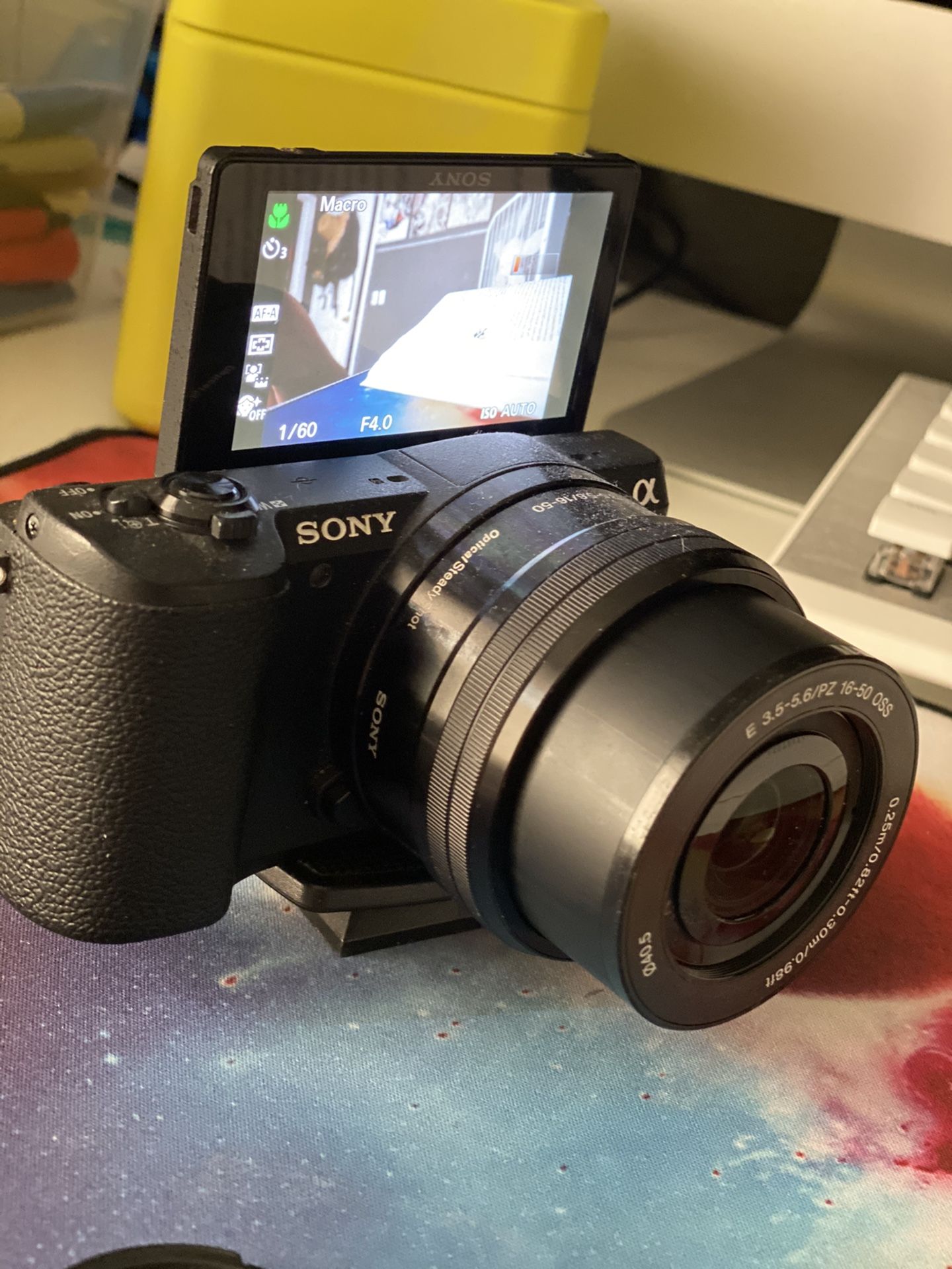 Camera. Sony alpha 5100 (used a couple times ) original owner