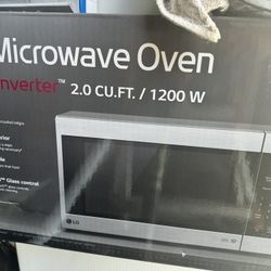 New  LG Microwave 