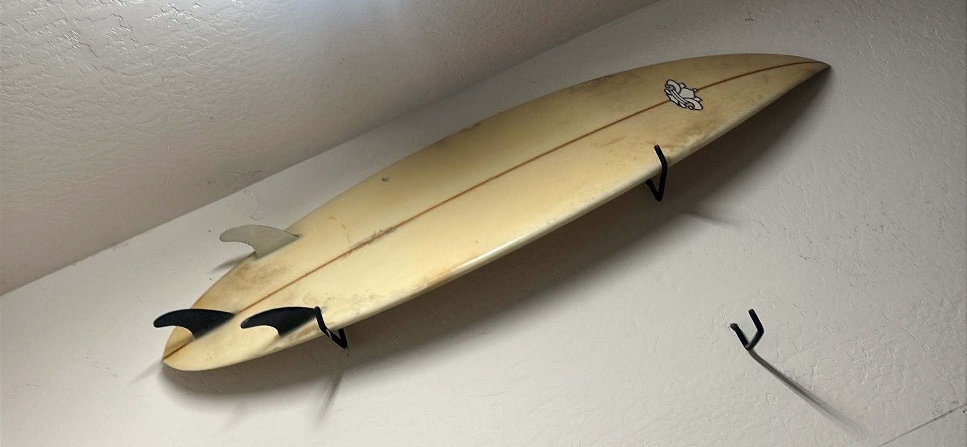 Surfboard And A Wakeboard
