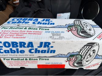 Snow chains for classB vans