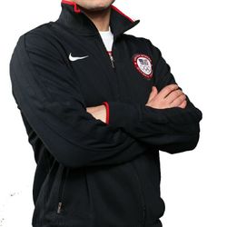 NIME US OLIMPICS TEAM ZIP UP WARM UP JACKET  MENS SIZE XXL