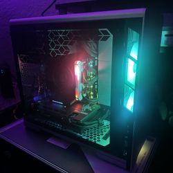 Ryzen 7 and Asus Crosshair Impact Compact tempered glass Gaming PC
