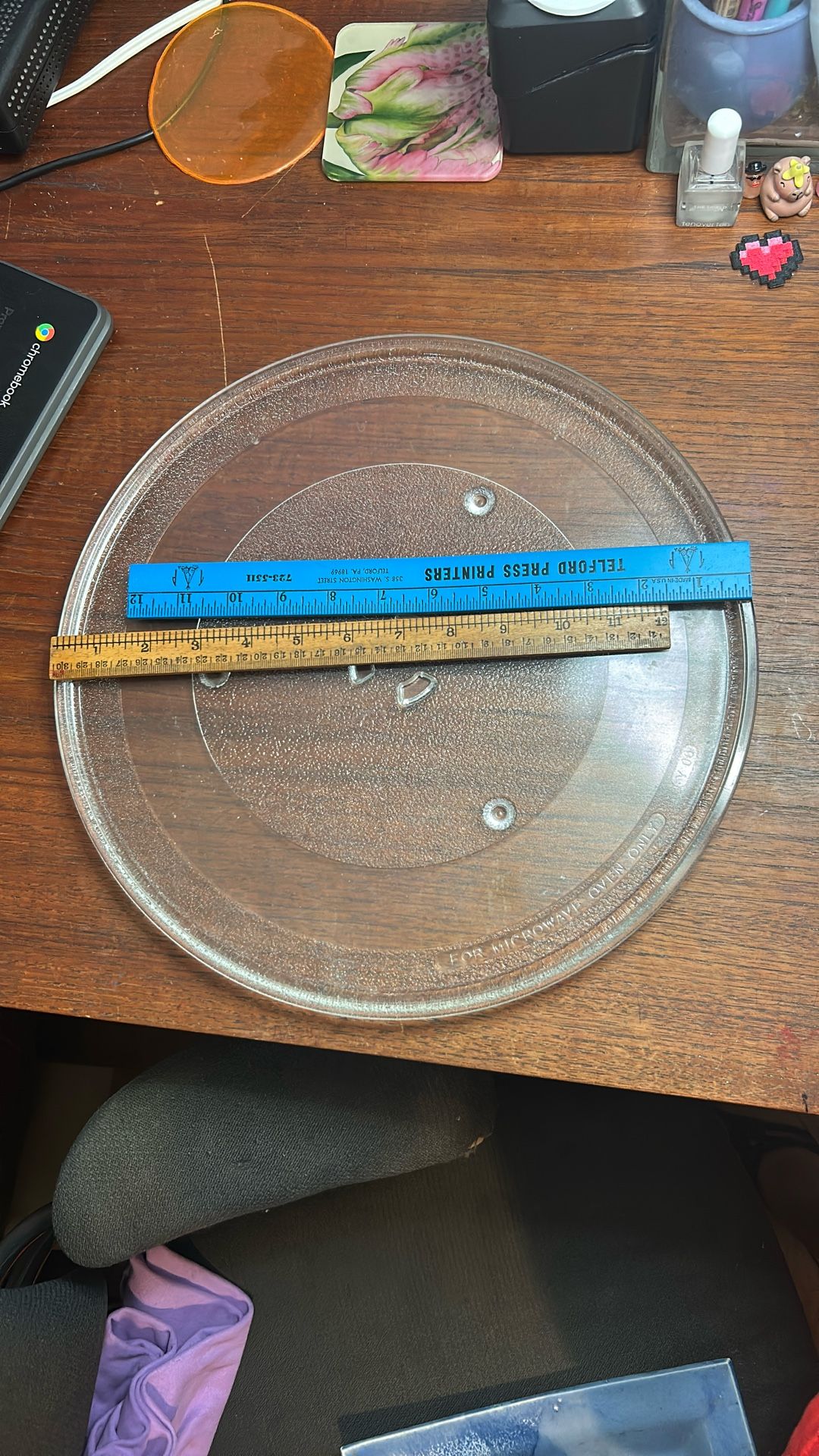 Y 06 Microwave Plate Size 13.5 Inches