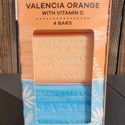 Australian Botanical Soap 8 Bars - New Not-Opened Still Sealed - See Photos Description 