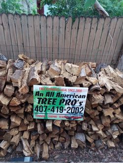 Firewood or fire wood delivery available / tree work