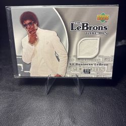 Upperdeck LeBrons Threads 